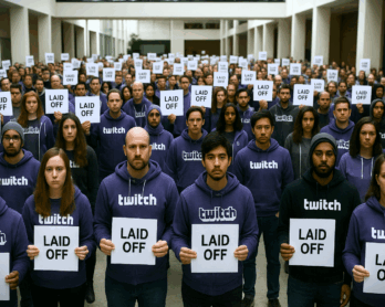 Twitch kündigt 500 Mitarbeiter